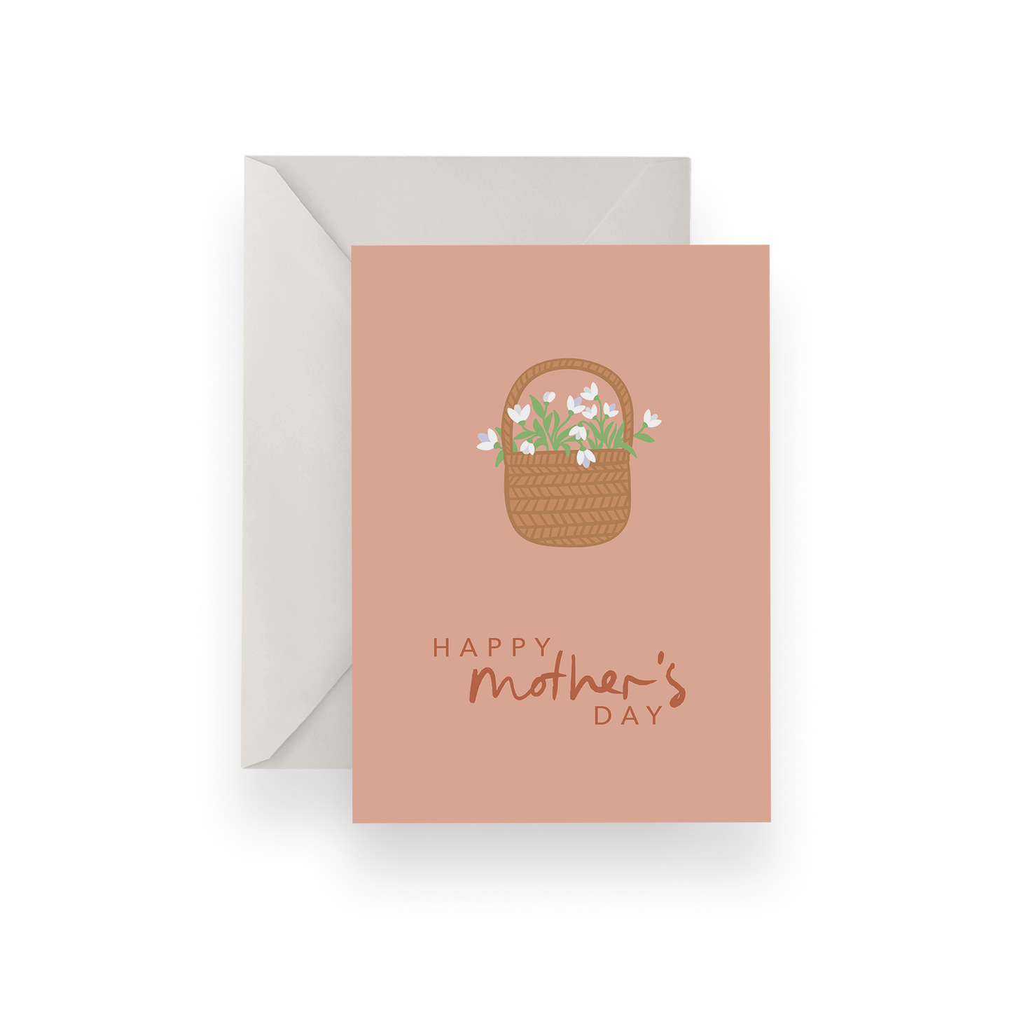 Basket of Mum Card