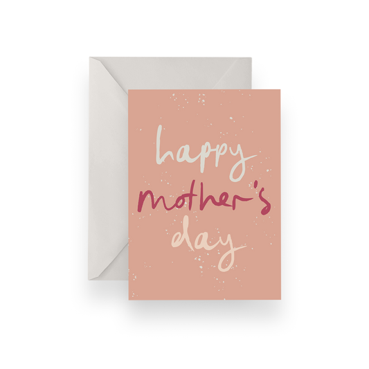 Cursive Mum Card