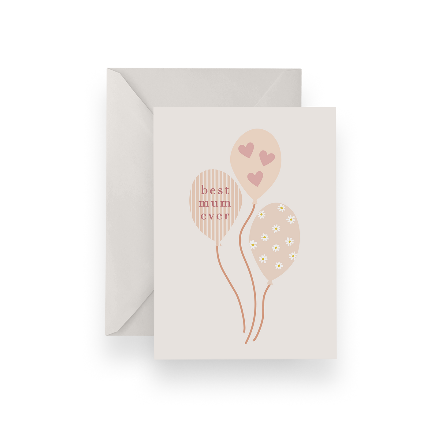 Balloon Mum Card