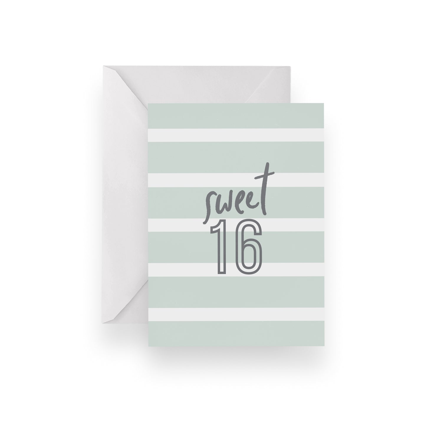 Stripe Sixteen Card