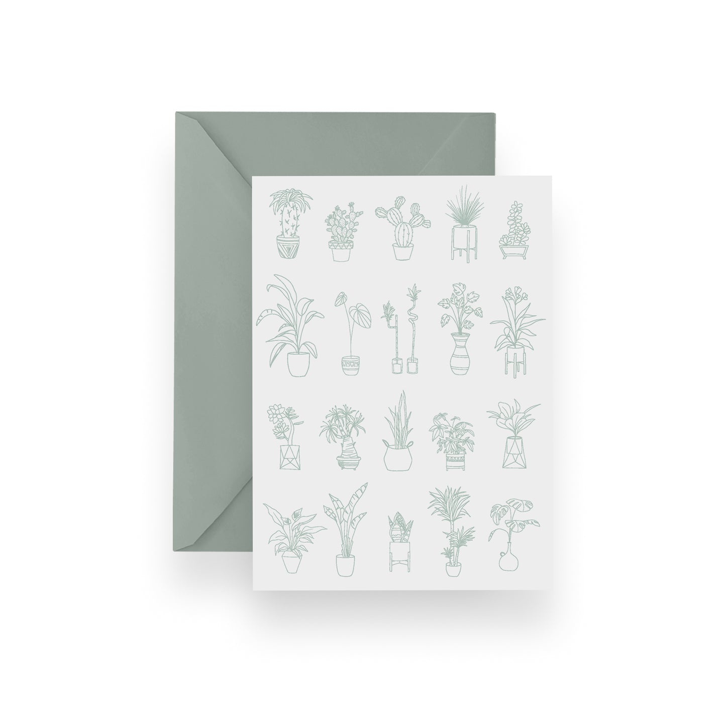 Plant Pattern Card