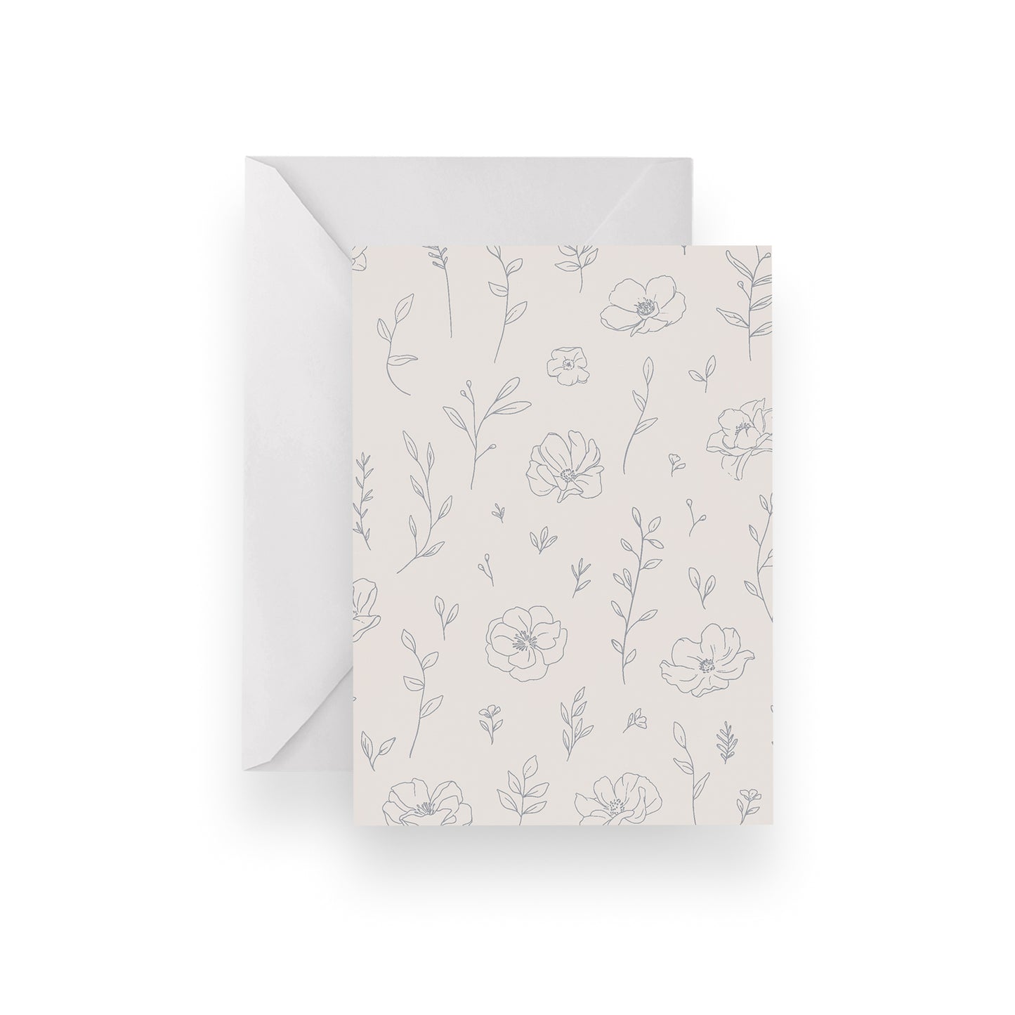 Floral Pattern Card