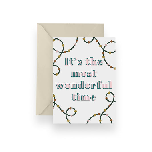 Wonderful Time Card