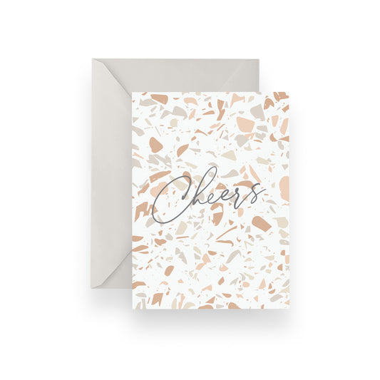 Terrazzo Cheers Card