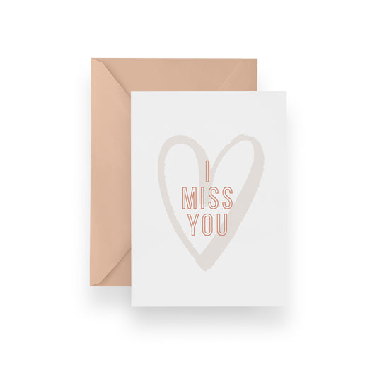 Miss Heart Card