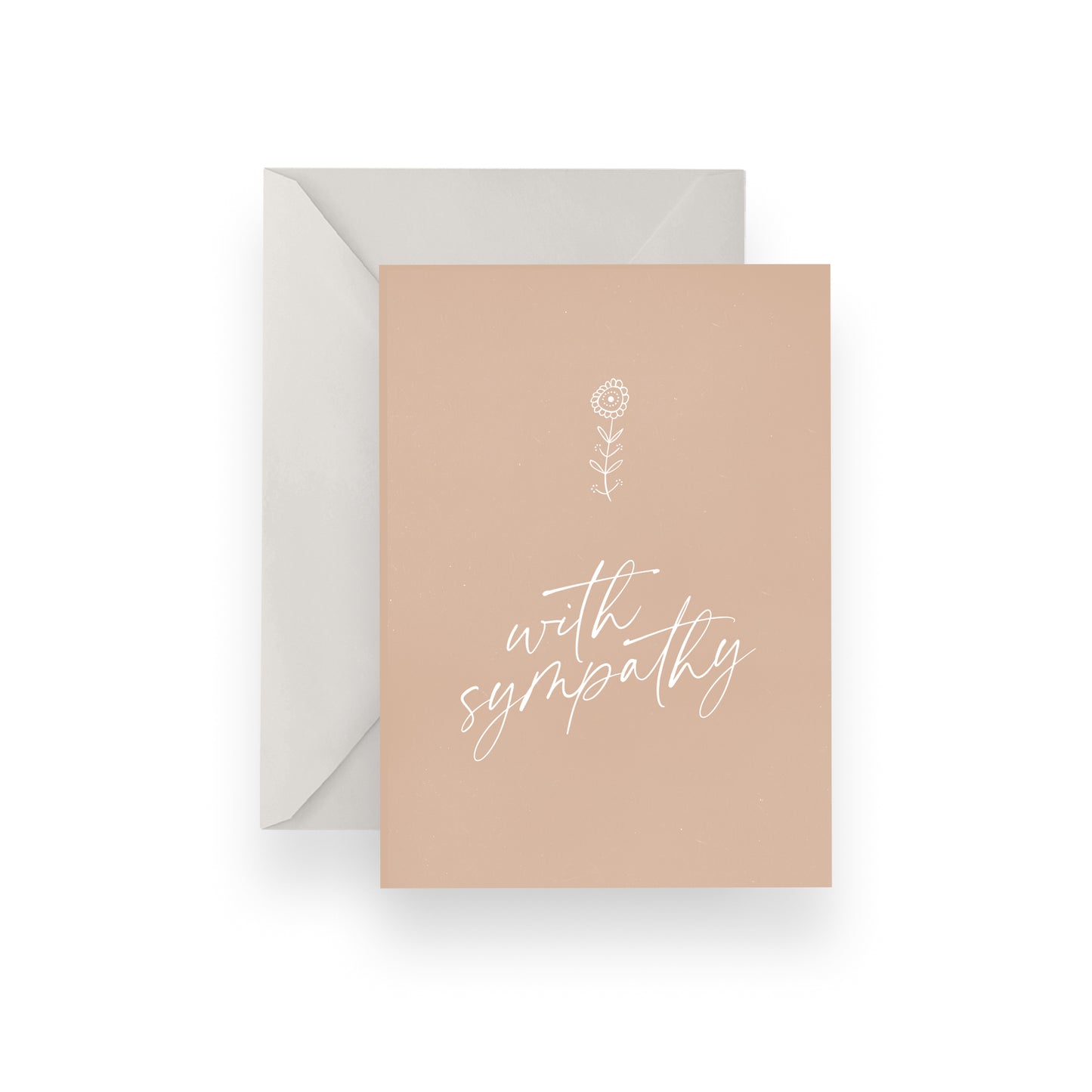 Floral Sympathy Card