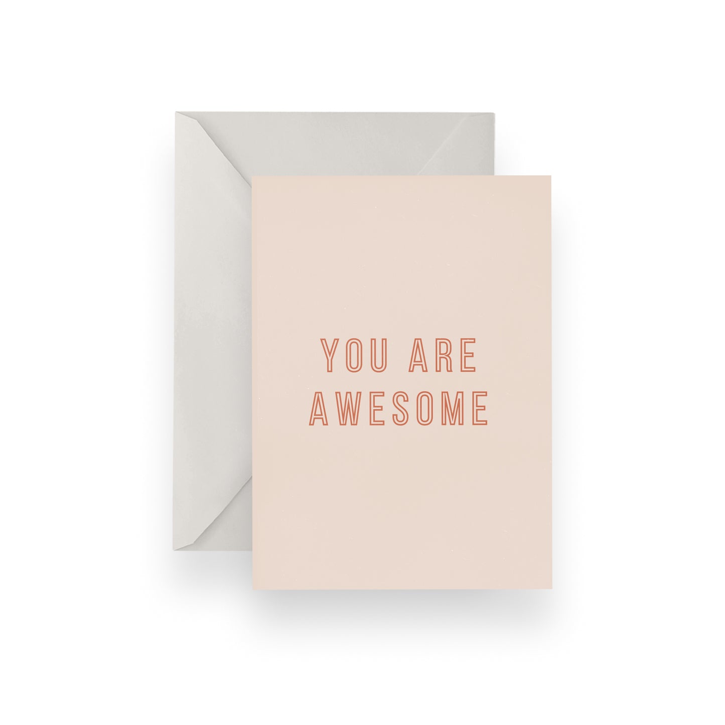 Pink You Are Awesome Card