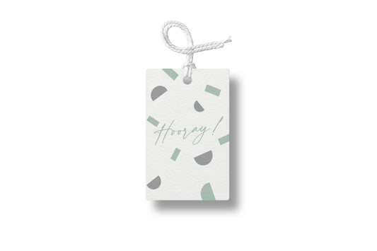 Hooray Speckles Gift Tag