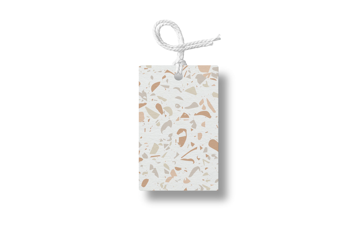 Pink Terrazzo Gift Tag