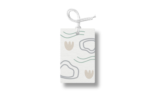 Abstract Gift Tag