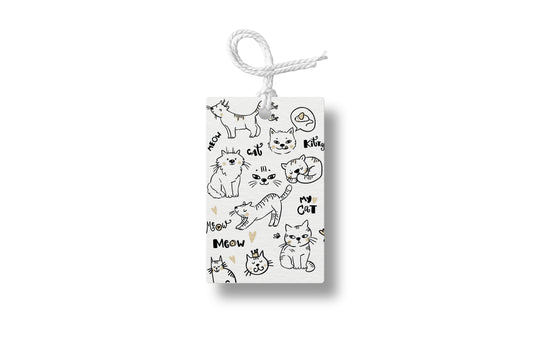 Cats Gift Tag