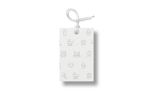 Baby Symbols Gift Tag