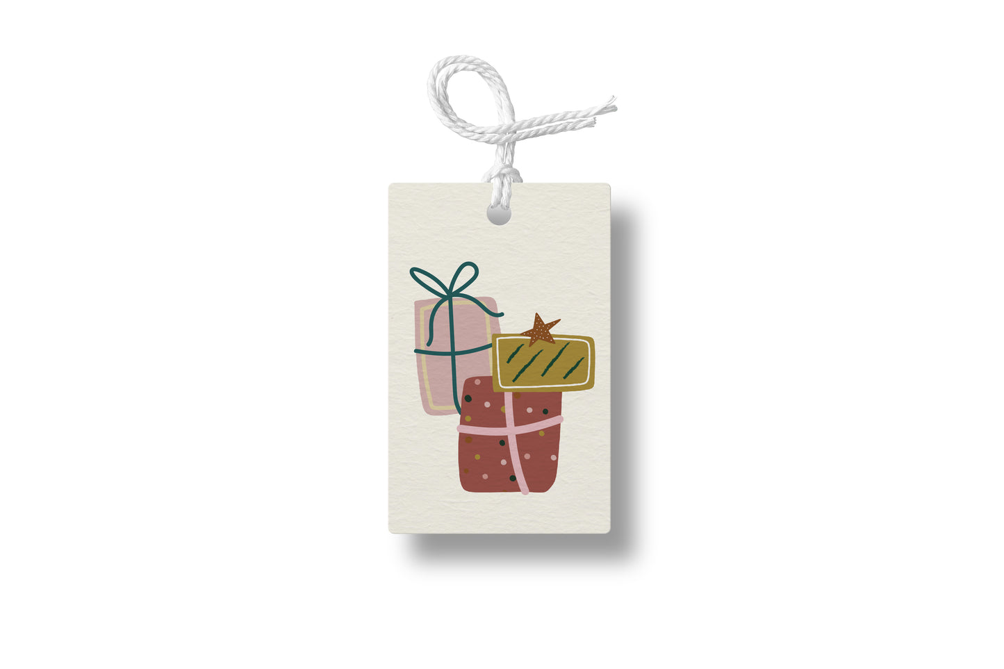 3 Presents Gift Tag