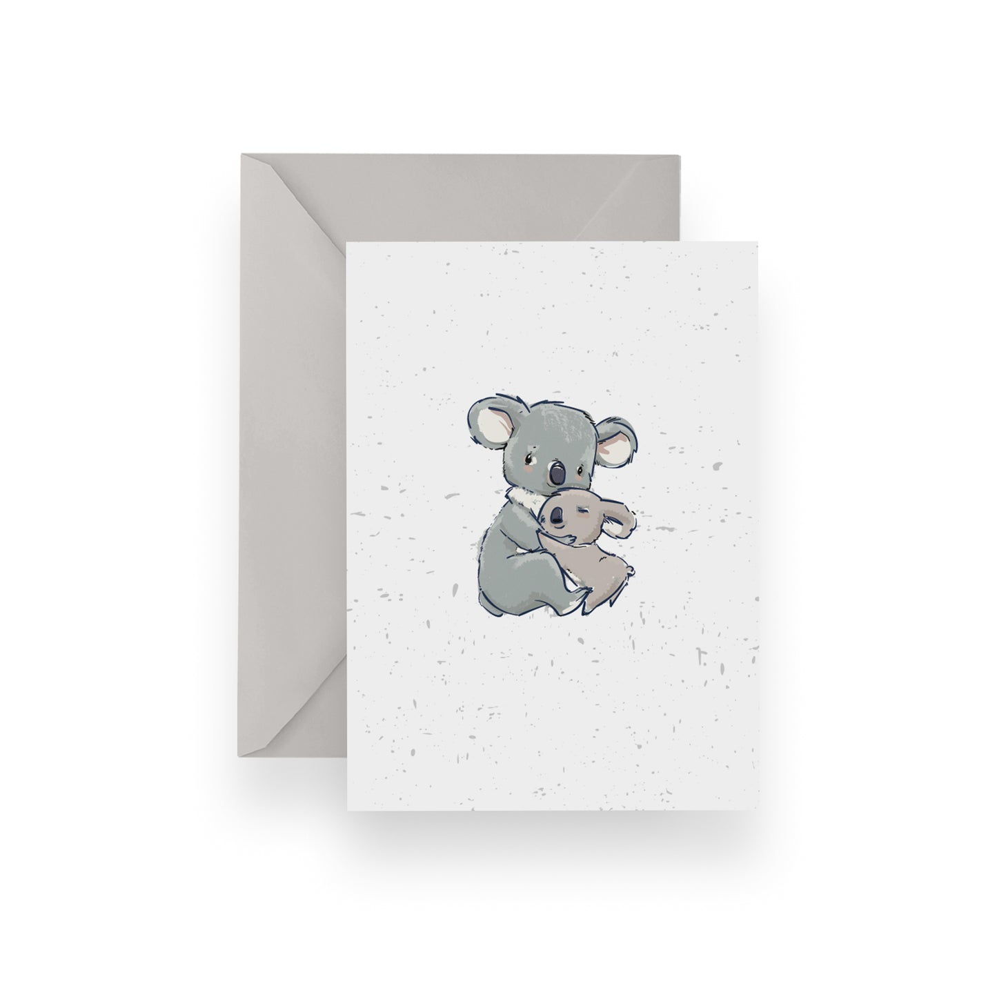 Hugging Koala Card